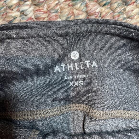 Athleta grey crop workout leggings - Picture 4 of 8